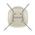 Cadeira Eames em Plástico DSX / Base Cromada